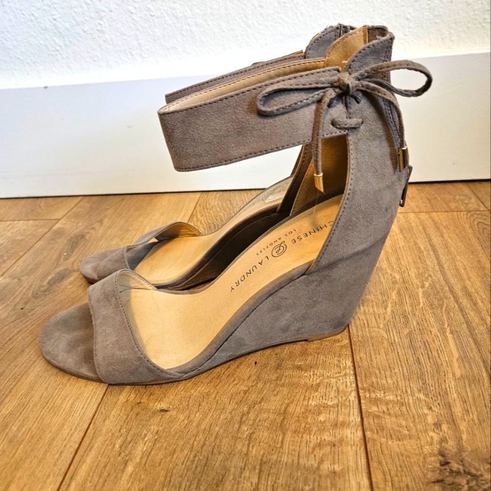Strappy Ankle Wedge